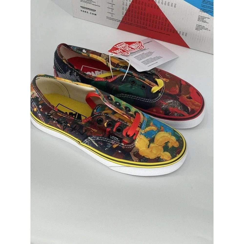 Vans Sneakers Authentic Moca Brenna Young Democratic Dollar Women Size‎ 6 New - Picture 11 of 12